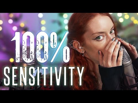 ASMR 🤯 100% SENSITIVITY 2 / Super Up-close Whispers