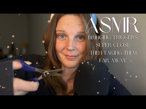 ASMR | ** Left to Right ** Bringing Triggers Super Close and Far Away | Tingle Inducing!