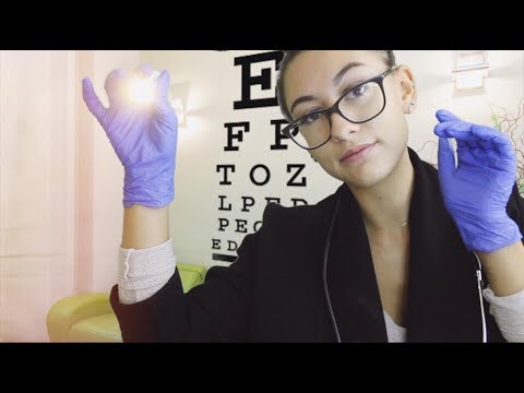 [ASMR] Eye Exam Doctor Roleplay ~ (Softly Spoken)
