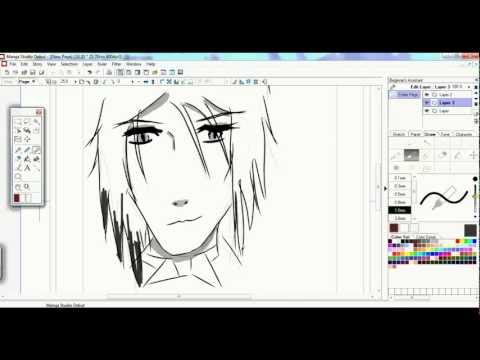 Manga Doodling (Soft spoken, ASMR)