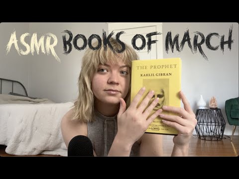 asmr books I read this month & what I'll read next 📚