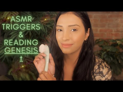 ASMR Christian Bible Reading | ASMR Tapping, Sticky Fingers + AMSR Triggers