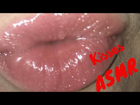 ASMR Kisses💋For you!Licking Lips👅Ear to ear👂