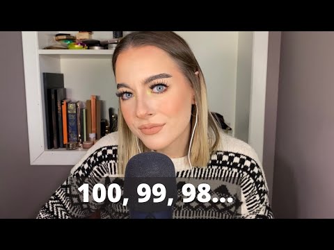 ASMR | counting down from 100 (looped)