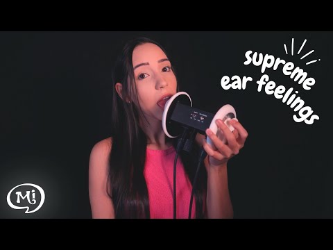 ASMR SUPREME: Ear licking, kissing, scratching, nibbling, mouth sounds ❤️‍🔥
