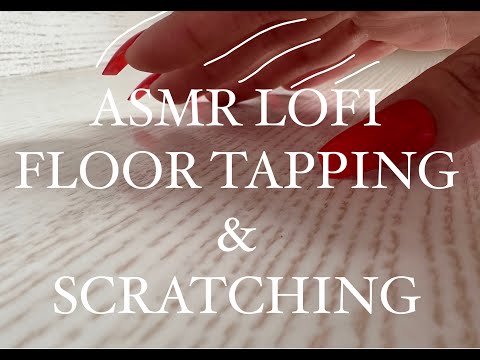 ASMR Tapping And Scratching Floors And Concrete/ Scratchy Sounds, Some Build Up Tapping