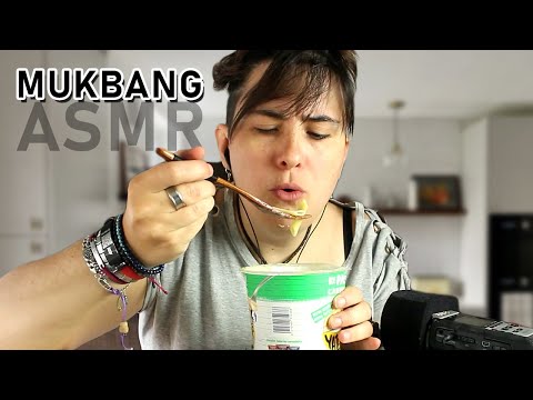 ASMR mukbang YATEKOMO Pasta Carbonara | Zeiko ASMR