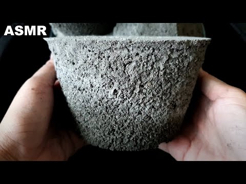 ASMR : Gritty Cement Dipping&Crumbles in Water #290