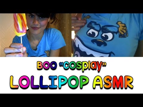 [ASMR] Boo Eating Lollipop | 18+