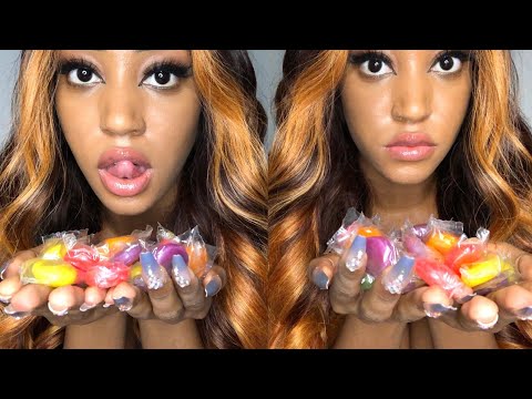ASMR Candy Crush 🍭🍬🍡 | Lots of Crinkles & Tapping