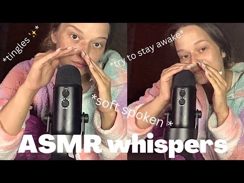 ASMR whispers at 100% sensitivity * sooo tingly * recent channel updates