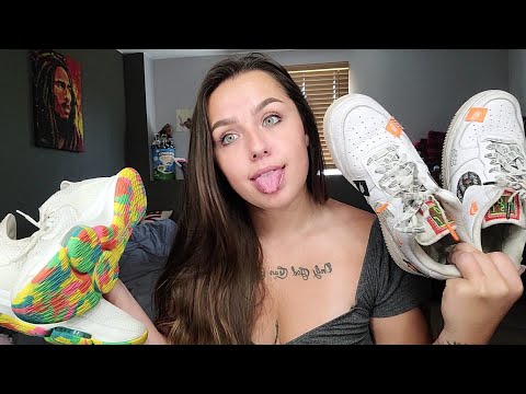 ASMR- Shoe Collection/Haul! LOTS Of Tapping & Scratching!!!