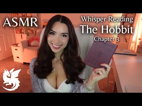 ASMR Close Whispering "The Hobbit" by J.R.R. Tolkien ♡ Chapter 3