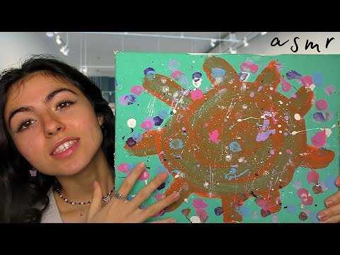 ASMR || at the French art gallery