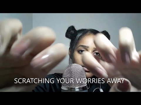 ASMR Scratching Away Your Anxiety, Personal Attention(Invisible Scratching)