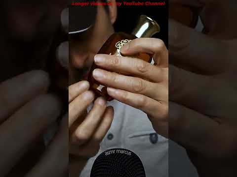 ASMR Nails tapping perfume bottle #short