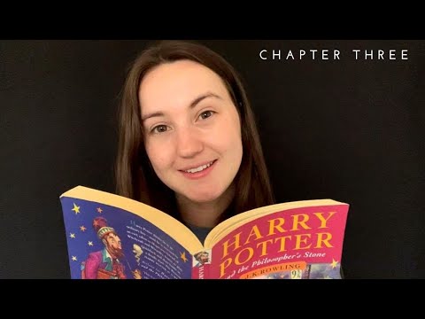 ASMR | Reading Harry Potter and the Philosopher's Stone (Chapter 3) 📖 Tapping & Page Turning