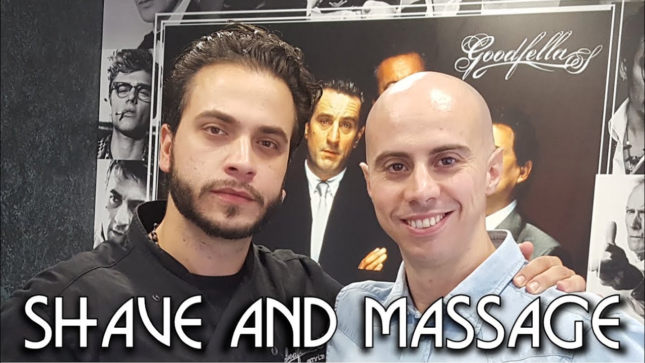 💈 Old school Barber - Complete Face and Head Shave with Massage ASMR no talking Personal Attention