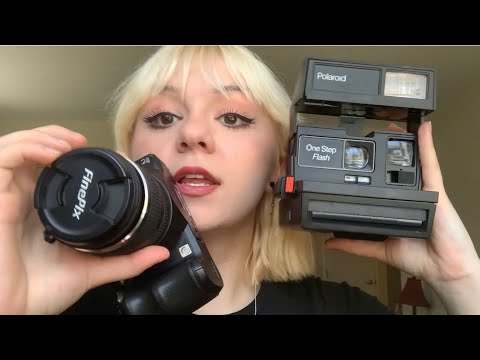 ASMR showing you old technology/time travel roleplay