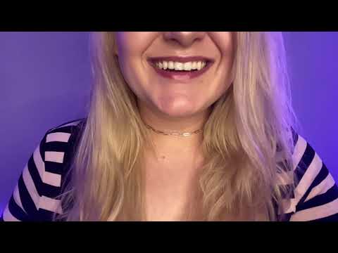 ASMR | repeating your names + kisses/mouth sounds/lens licking/hand movements 😚✨