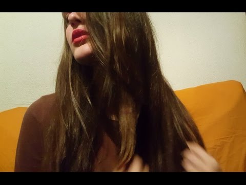 ♡ ASMR ~ HAIR PLAY + Tapping + Close Up Whispering Español/English ♡