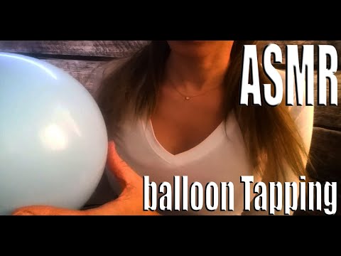 {ASMR}balloon taping sounds | Sticky balloons