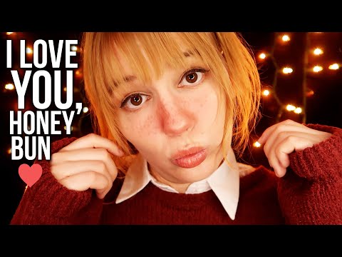 ASMR 💕 Gentle Kisses & "I Love You" & Calling You Cute Names & "It's Gonna Be Okay" 💕
