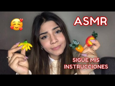 ASMR ESPAÑOL / TEST de CONCENTRACIÓN / Sigue mis instrucciones