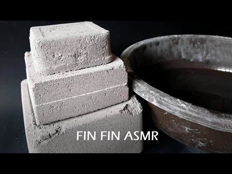 ASMR : Sand+Cement Blocks Crumble in Water #305