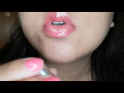 Asmr licking sucking lip close up video my honey👄😈