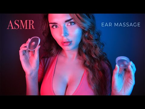 ASMR | Gel Ear Massage with Oil 😴 (for extra tingles)