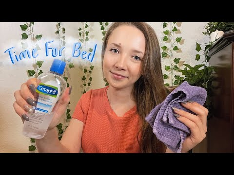ASMR Taking Your Makeup Off ~ PERSONAL ATTENTION ~ (liquid sounds, cotton rounds, cue-tips, wiping)