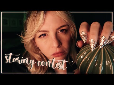 💚💤 ASMR Staring at you until you subscribe w/ Tingly Tapping 💤💚