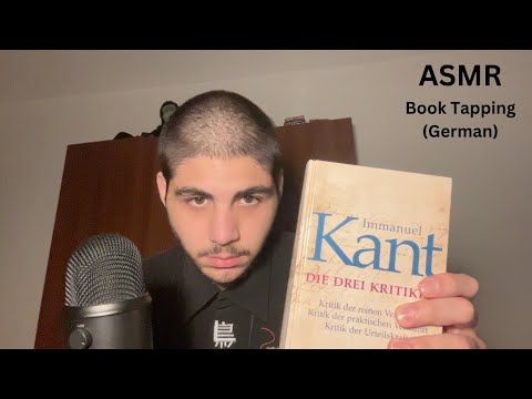 ASMR Book Tapping (German/ Deutsch)