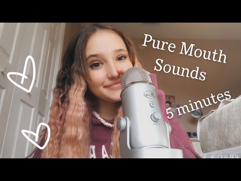 ASMR| ~Pure Mouth Sounds for 5 Minutes (No Talking)~