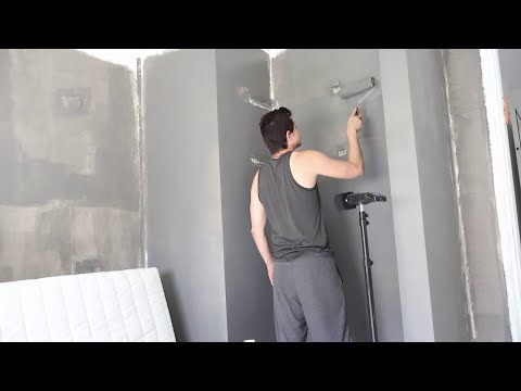 Whispered Studio Makeover: Relaxing Wall Painting ASMR