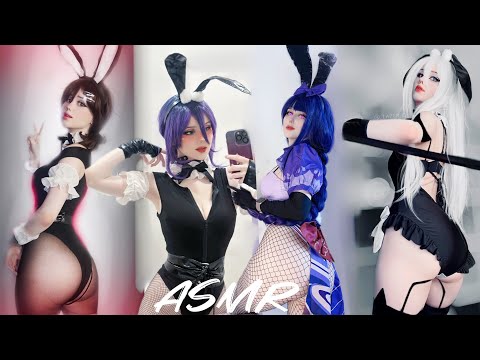ASMR | Bunny Girls 🐰 Cosplay #asmr #asmrcosplay