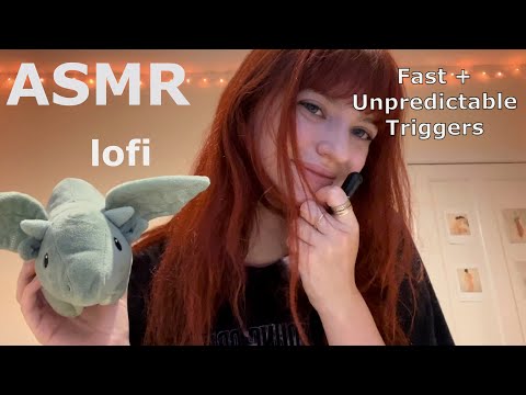 ASMR ~ Random, Lofi, Fast Triggers! (+ Whispers)
