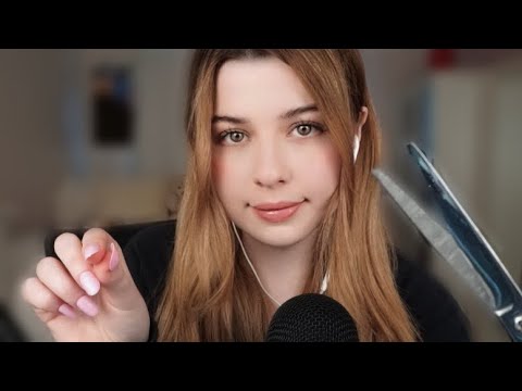 ASMR | Plucking and Snipping Away Anxiety and Negativity