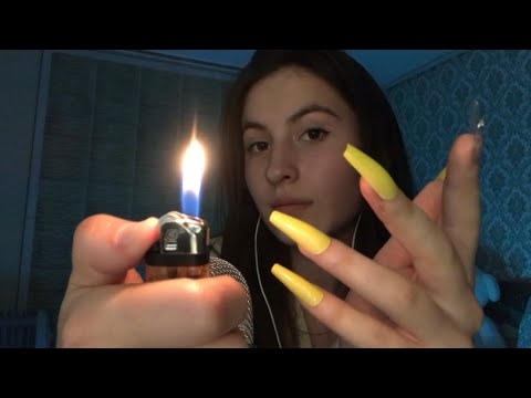 Asmr 100 triggers in one minute❤️