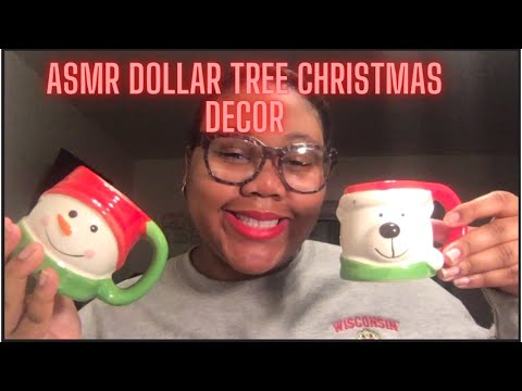 ASMR | 12 Days of Christmas: Day 1 Dollar Tree Christmas Decorations