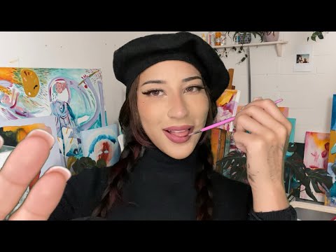 ASMR Spit Painting You (LOTS of Mouth Sounds) 🎨🖌💦