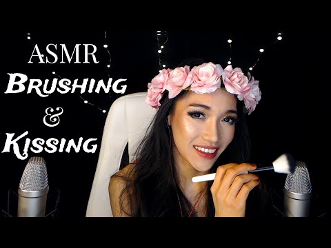 ASMR | Closeup Ear Attention (Mic Brushing, Kisses, Intense and Soft Sounds)