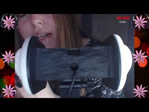 ASMR Ear To Ear Live Ear Scratching With Ear Eating, Mouth Sounds, Deep Whispering, Celebrating20k