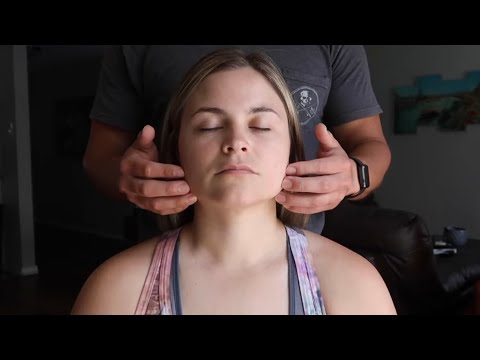 ASMR | Husband Gives Me A Relaxing Face Massage