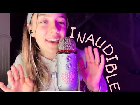ASMR| Friend Inaudibly Whispers to you🫠 (triggers and layered sounds) #asmr #layer #relax