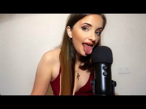 ASMR Mouth Sounds + Inaudible Whispering !!