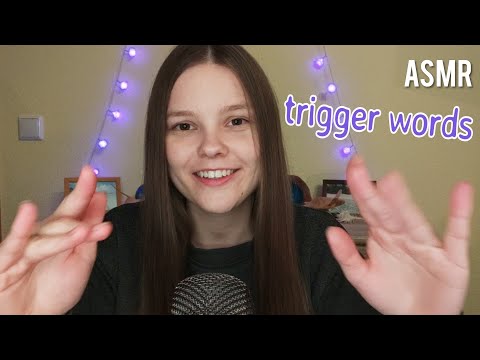 ASMR Trigger Words (Lotion, Hand Sounds, Tapping, Scratching)