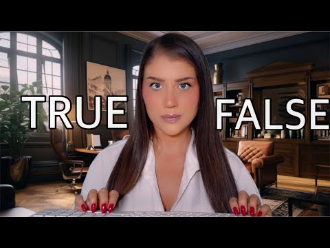 ASMR | Asking You 50 True or False Personal Questions