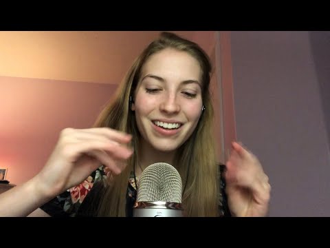 ASMR positive affirmations + glass tapping